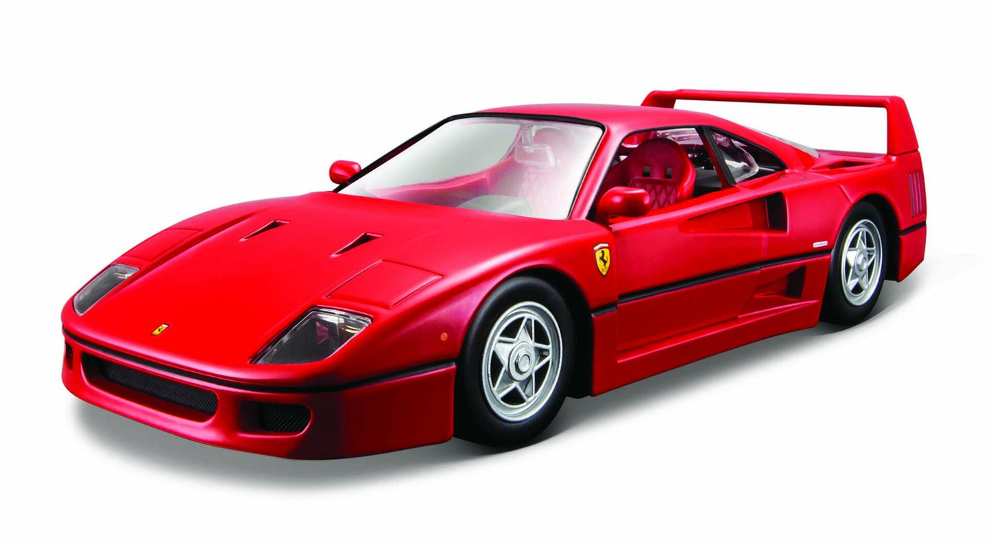 Bburago Ferrari Car Collection 1:24 Scale Red Diecast Model Car