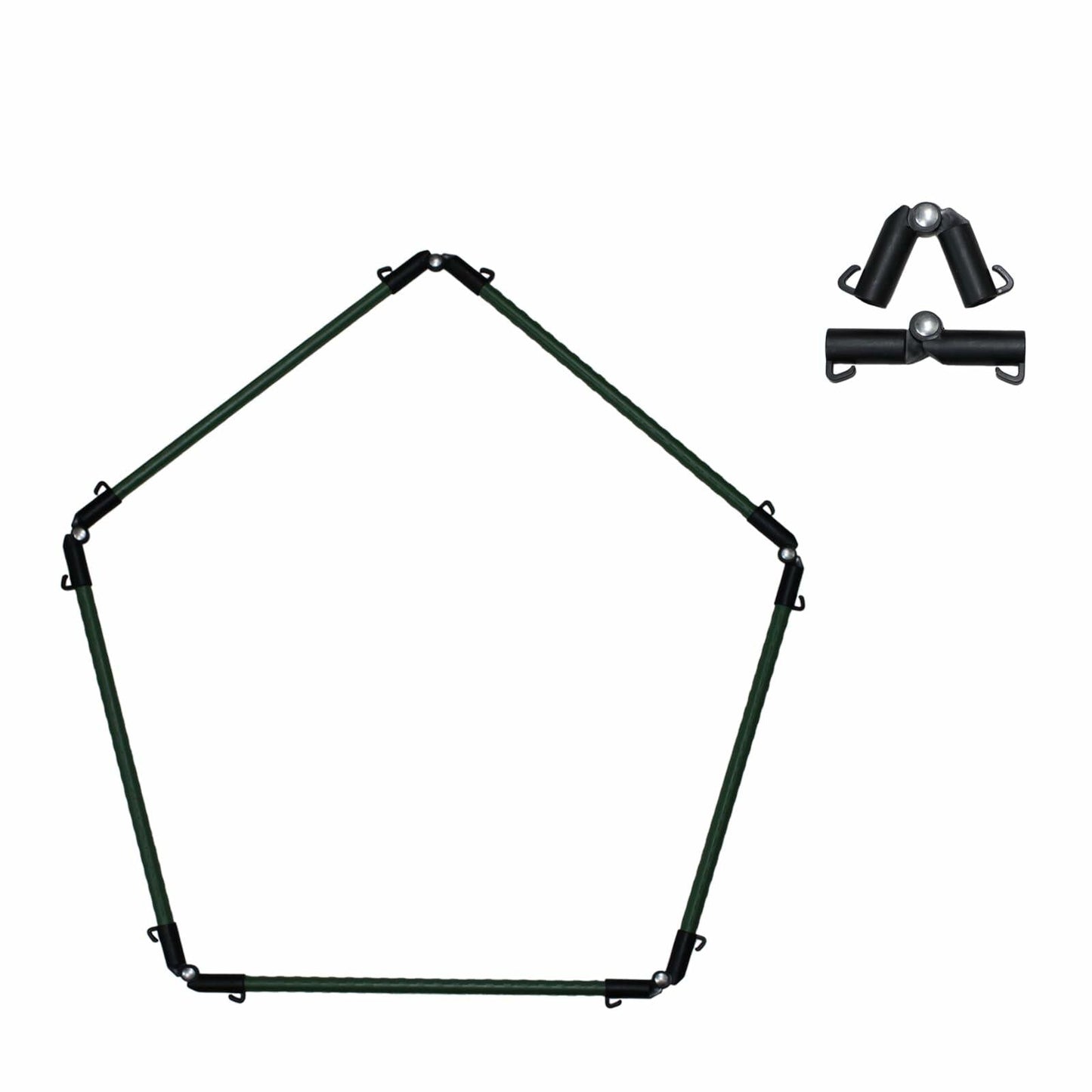 Huang Yunming 7pc Pentagonal Agile Speed Rings Portable Training Set
