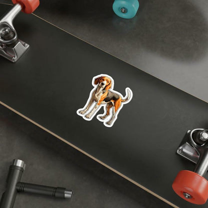 Foxhound Sticker 4 Inch Waterproof Vinyl Decal Durable Black