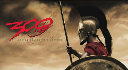 300 Limited Collector's Edition Blu-ray Box Small Chip Upper Right Corner