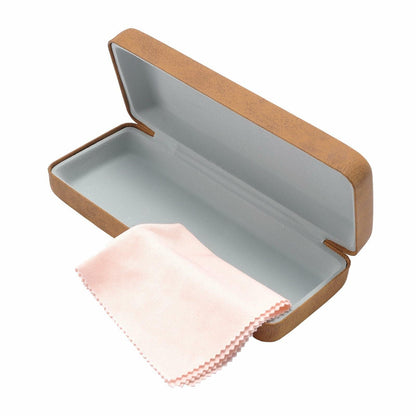 SANHOOPOLO Hard Shell Sunglasses Case Unisex Orange