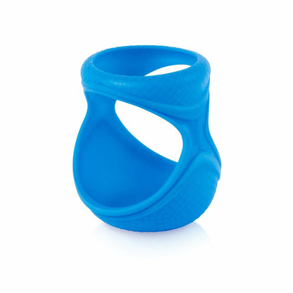 Joovy Boob Silicone Sleeve Blue Fits 5 Ounce Glass Baby Bottle