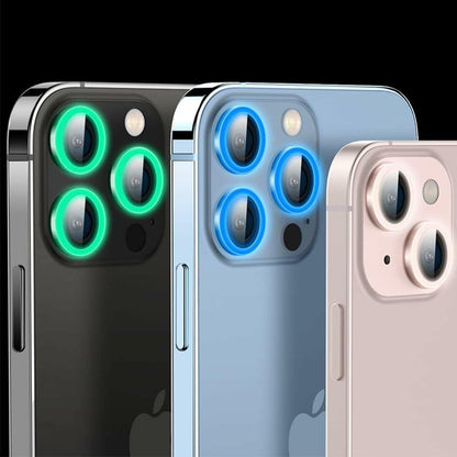 Generic Glow in The Dark iPhone 16 Plus Camera Lens Protector White