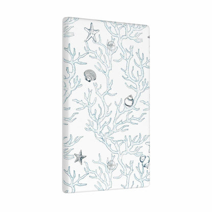 romyessen Ocean Coral Light Switch Cover Decorative Wall Plate Standard Size