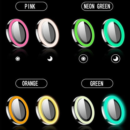 Generic Glow in The Dark iPhone 16 Plus Camera Lens Protector White