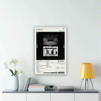 Nomzie Frank Ocean Endless Album Cover Poster Wall Art 12x18in