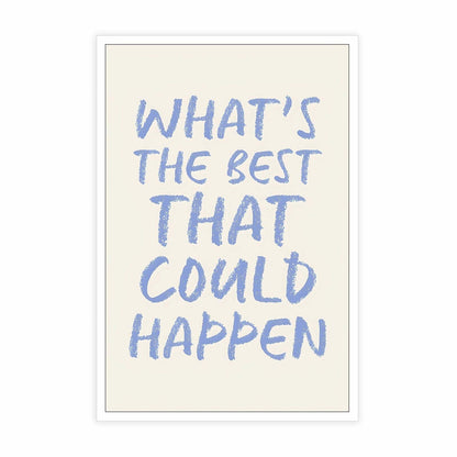 HQPCNGZ Retro Psychology Quotes Poster Canvas Multi 005 12x16in Unframed