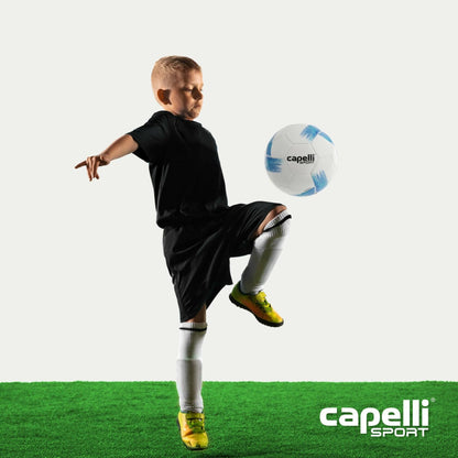 Capelli Sport Tribeca Strike Team Soccer Ball Size 3 Blue/Turquoise