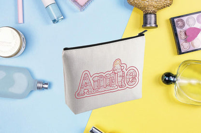 G2TUP You're Never Fully Dressed Without a Smile Makeup Bag Travel Toiletry Bag