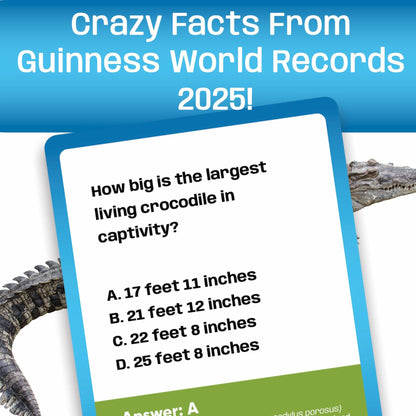 Game That Song 2025 World Records Trivia Game Official Guinness Edition