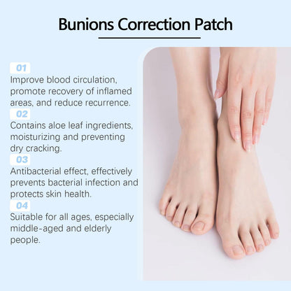Befada Bunion Cushions Patch Waterproof Adhesive Pads for Men & Women 10 Tablets