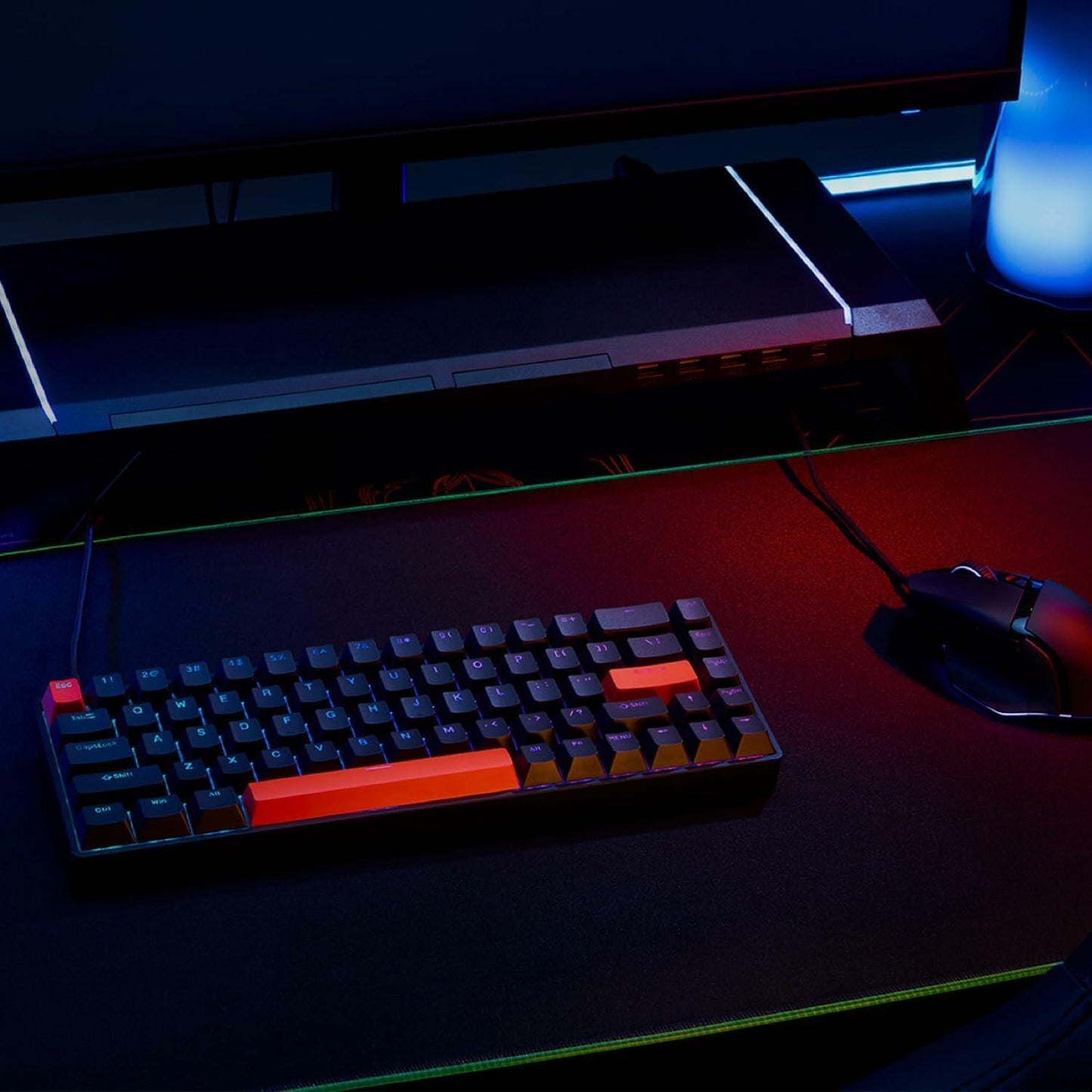 DrunkDeer G65 Gaming Keyboard Rapid Trigger Magnetic Switch RGB Black