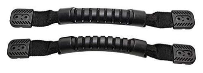 H2o Kayaks Molded Webbing Handle with End Caps Pack of 2 Black