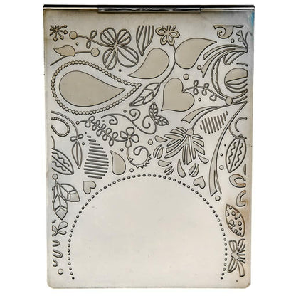 DDOUJOY Plastic Embossing Folders Flowers Leaves Butterfly 6pcs for Crafts