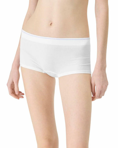 florence by mills Cozy Crush Seamless Boyshort White Size XS
