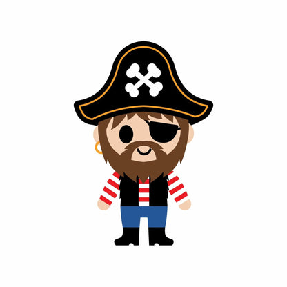 Boo Boo Buddies Kids Adhesive Bandages Pirate Skull Style 24 Count