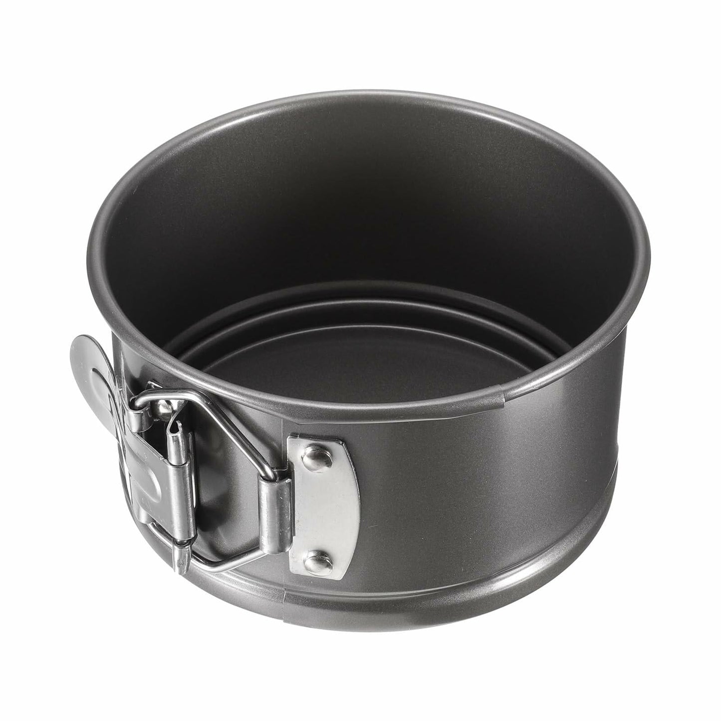 uxcell 4 Inch Nonstick Springform Pan Removable Bottom Leakproof Black 1pcs