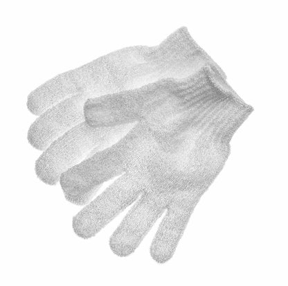 Linda Exfoliating Bath Gloves Multicolor 4 Pair Pack
