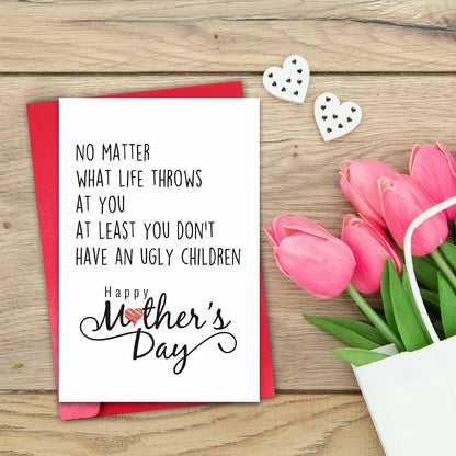 CSMOSJgreetings Funny Mothers Day Card from Children Naughty Gift Color #10