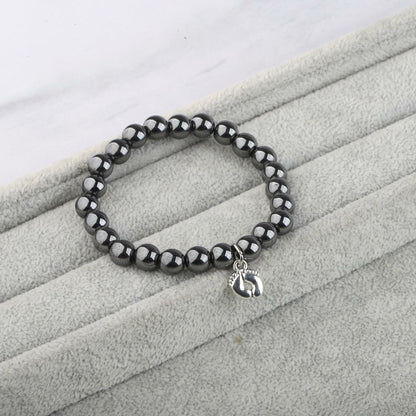 LQRI Bead Bracelet New Dad Gift Daddy To Be Pregnancy Announcement Small