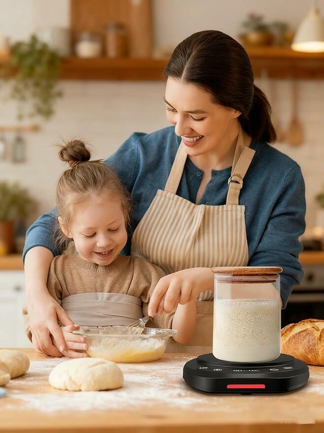 Gisly Sourdough Starter Warmer 3.0 with Thermostat Control Precise 1°F