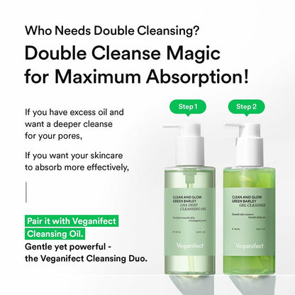 VEGANIFECT Gel-to-Foam Cleanser Hydrating Face Wash 205ml 6.93fl oz
