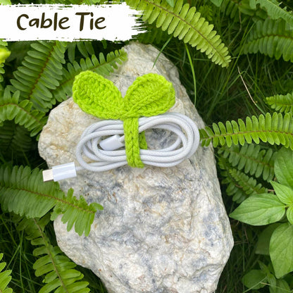 PIDELIGHT Handmade Knitted Crochet Leaf Sprout Multi-Functional Accessory