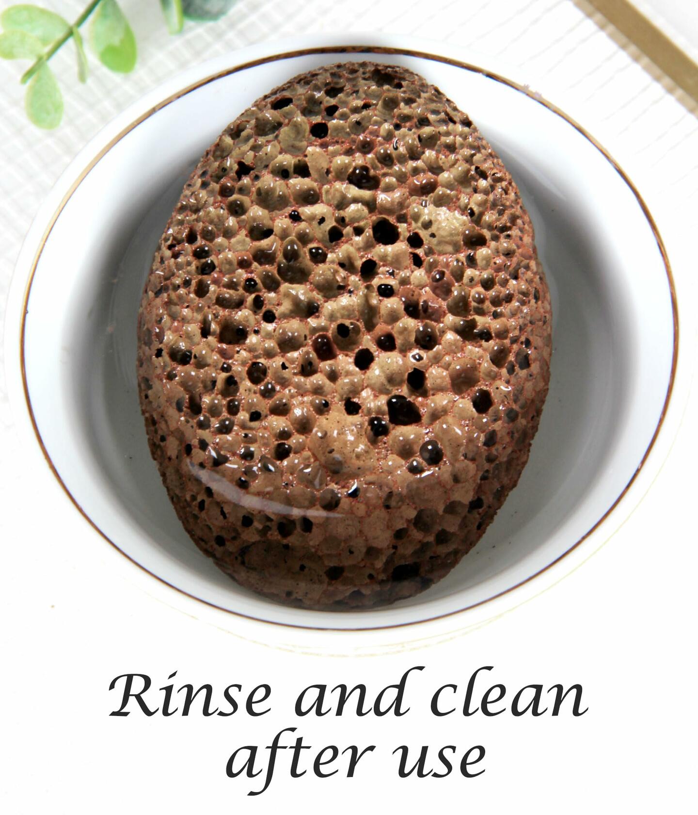 Boncun Foot Pumice Stone Callus Remover Exfoliator Natural Lava Stone Brown