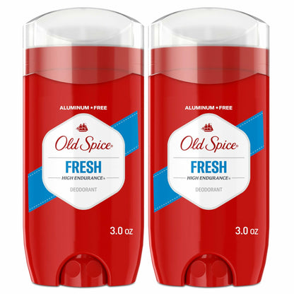 Old Spice High Endurance Men's Deodorant Fresh Scent 3oz Pack of 2
