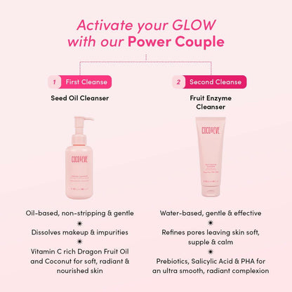 Coco & Eve Fruit Enzyme Cleanser Water Based Gentle 4.06 fl oz