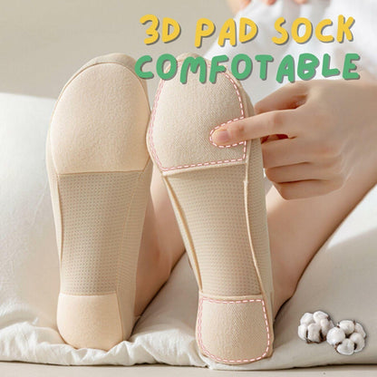 Soxbang 3 Pack No Show Socks Ball-of-Foot Cushion Ultra Low Cut Black Size 5-7.5