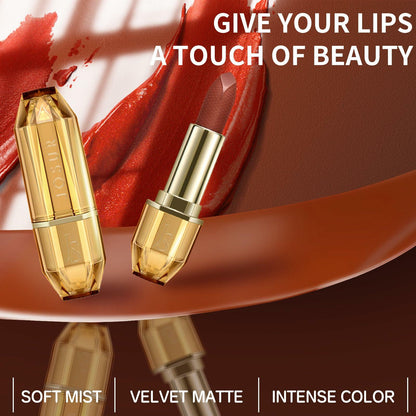 JOSURBEAUTY Mud Sense Velvet Matte Lipstick Waterproof Vitamin E 6.35oz 1 Count