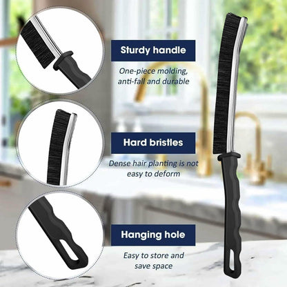 AUDELN Crevice Cleaning Brush Tool Multifunctional Bathroom Kitchen 6Pcs