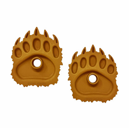 Stoke Tracks Bear Paw Ski Pole Baskets Dawn Yellow Unisex