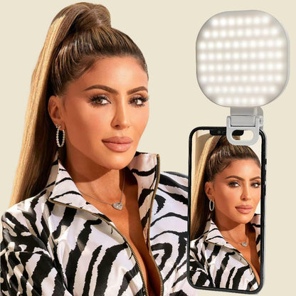 THE LARSA LIGHT Larsa Pippen LARSA Light LED Selfie-Light Clip White
