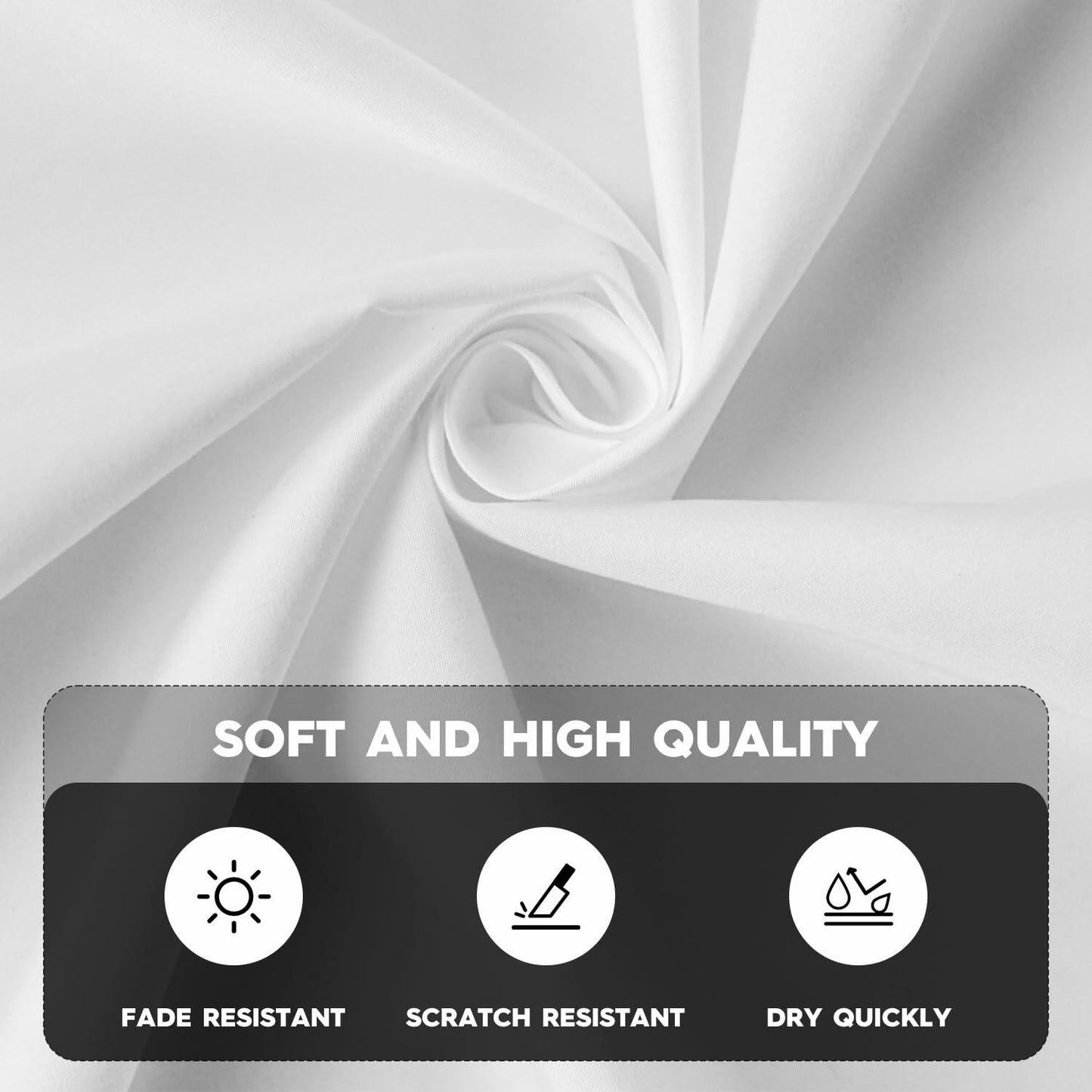 Horaldaily Black 60x120in Rectangular Polyester Tablecloth Stain Resistant