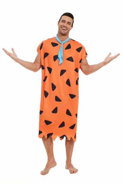 Waist Wow Halloween Adult Couple Costume Orange Size M