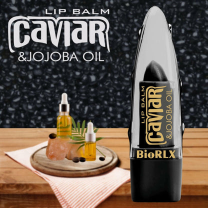 BioRLX Caviar & Jojoba Oil Lip Balm Color-Free 0.12oz Pack of 1