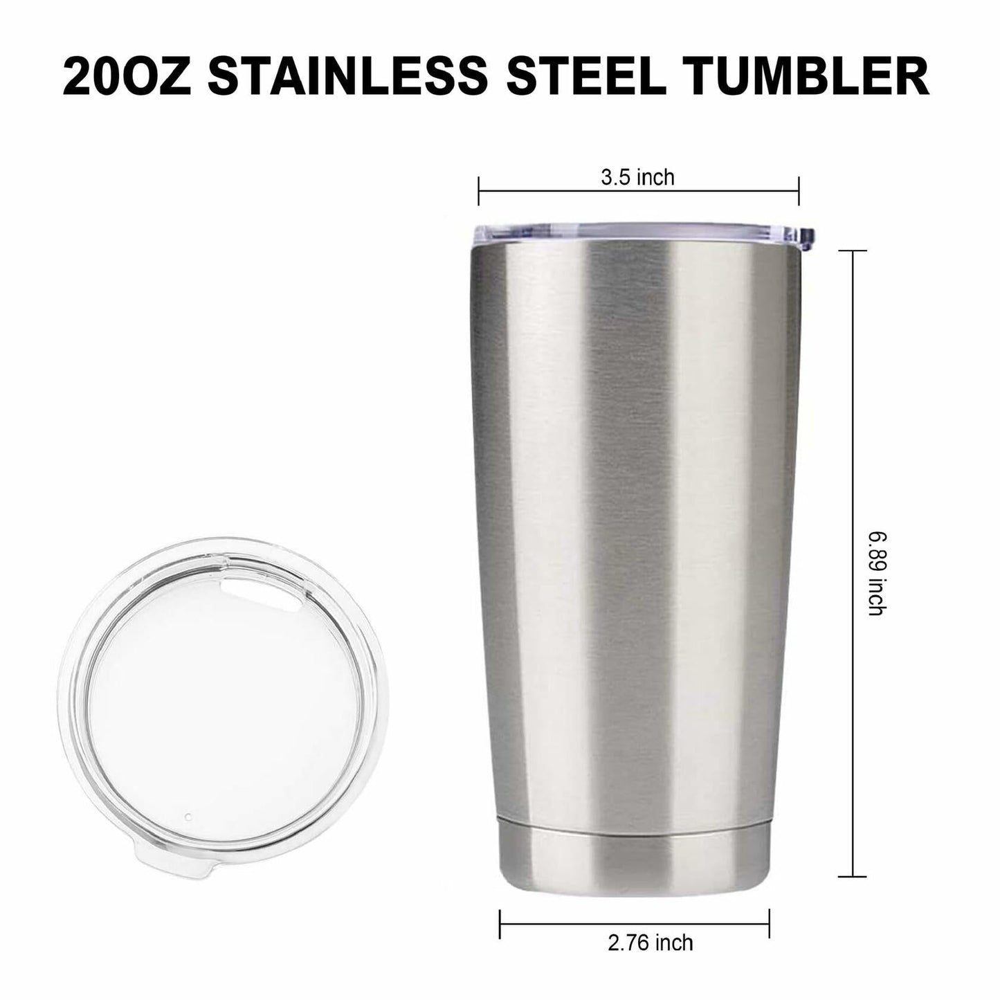 WOOKOO Nurse Tumbler 20oz Stainless Steel Holiday Gift 1 Count