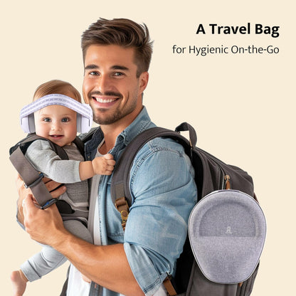 ALICHIC 2-in-1 Convertible Baby Noise Cancelling Earmuffs Infant Toddler