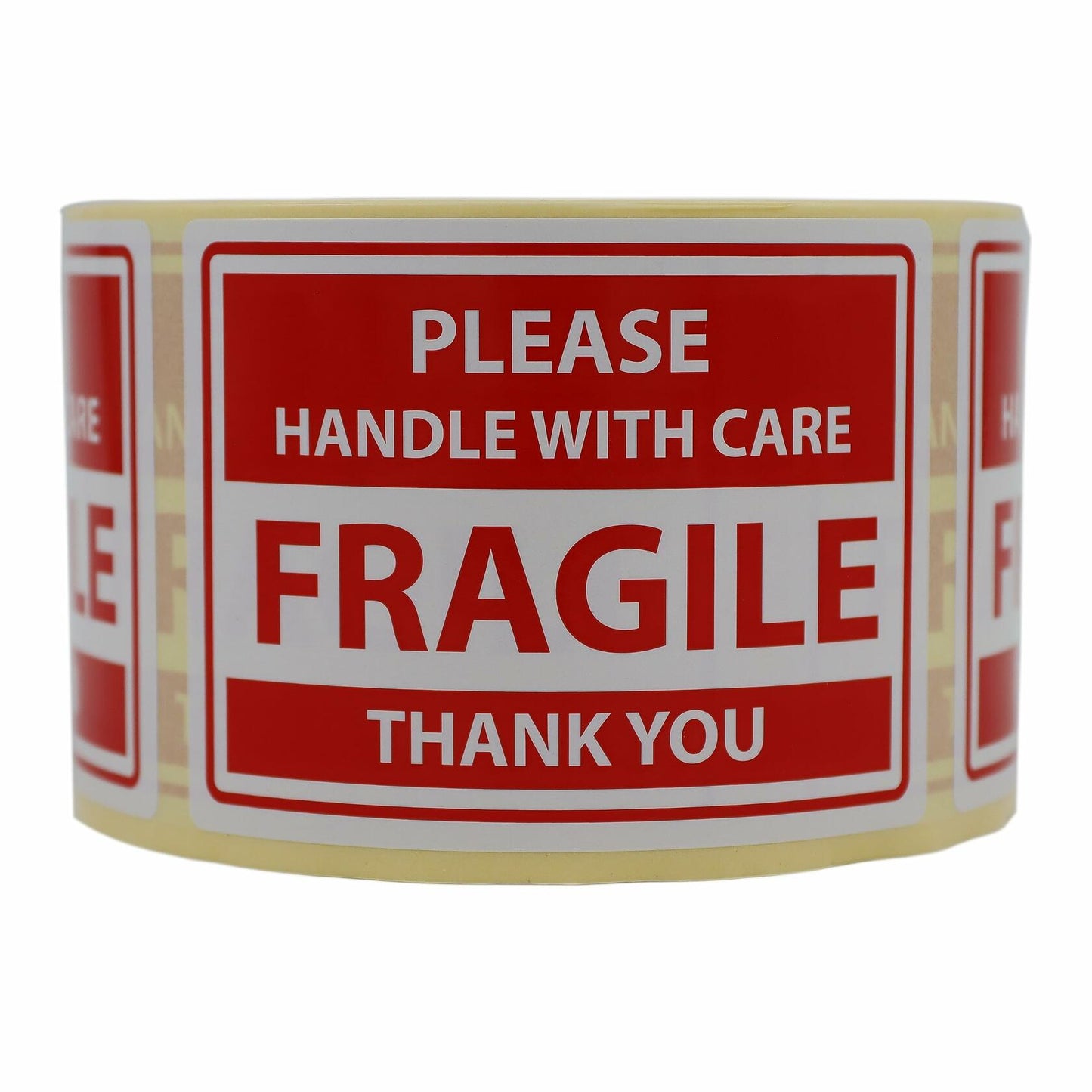 hazır etiketler Fragile Stickers 2x3 Inch Permanent Adhesive 500 Labels Roll