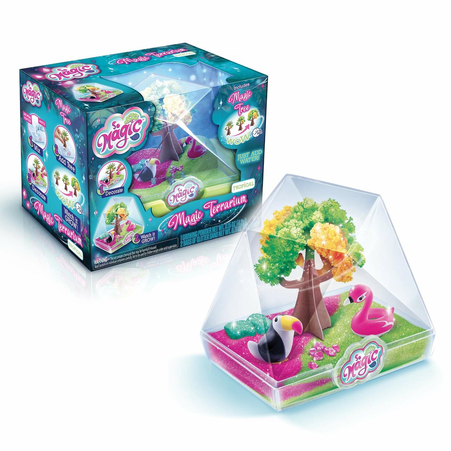 Canal Toys So Magic DIY Medium Magic Terrarium Kit Tropical