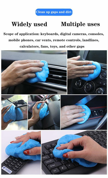 DJFOG Car Cleaning Gel Keyboard Cleaner Auto Dust Vent Detail Tool