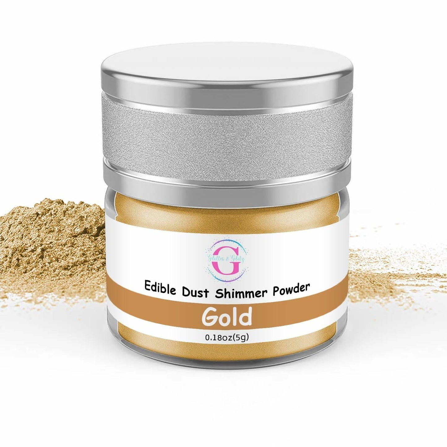 Glitter & Glitz Edible Drink Glitter Luster Dust Gold 5g Cocktails Baking