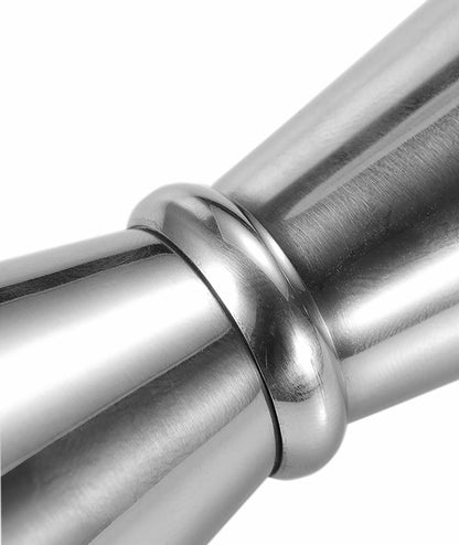 YIKANGHENG Silver Stainless Steel Cocktail Double Jigger 45ML 30ML
