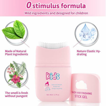 Glam Lux Hair Care Finishing Stick Natural Non-Greasy Styling Cream 1 Pack