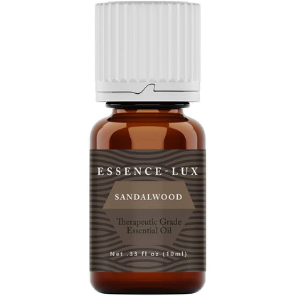 Essence-Lux Sandalwood Essential Oil 10ml 0.33oz Aromatherapy Dropper