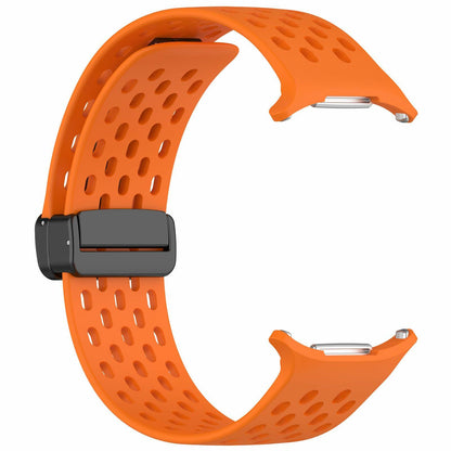 FitTurn Samsung Galaxy Watch Ultra 2 Silicone Sport Strap Orange 47mm