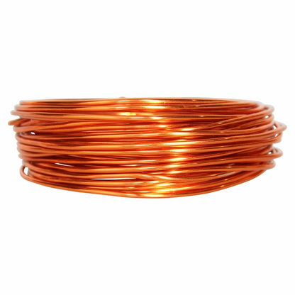 Chudeng Orange Aluminum Craft Wire 10 Gauge 2.5mm 32.8ft Sculpting Wire