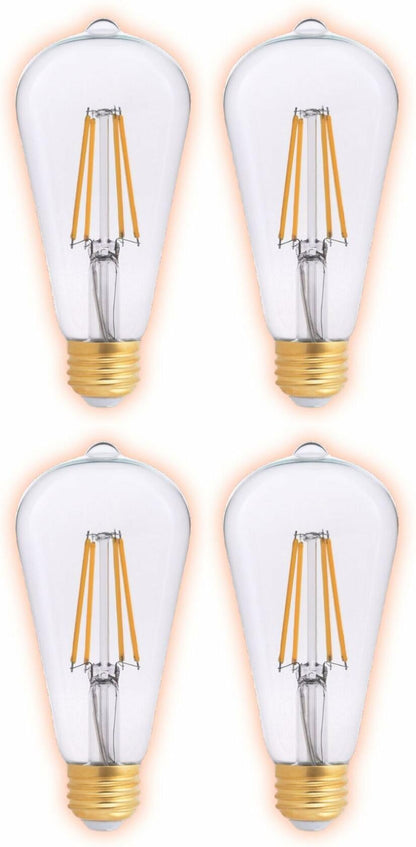 GoodBulb LED A19 5W 40W Replacement 2700K 500 Lumens High CRI 4 Pack
